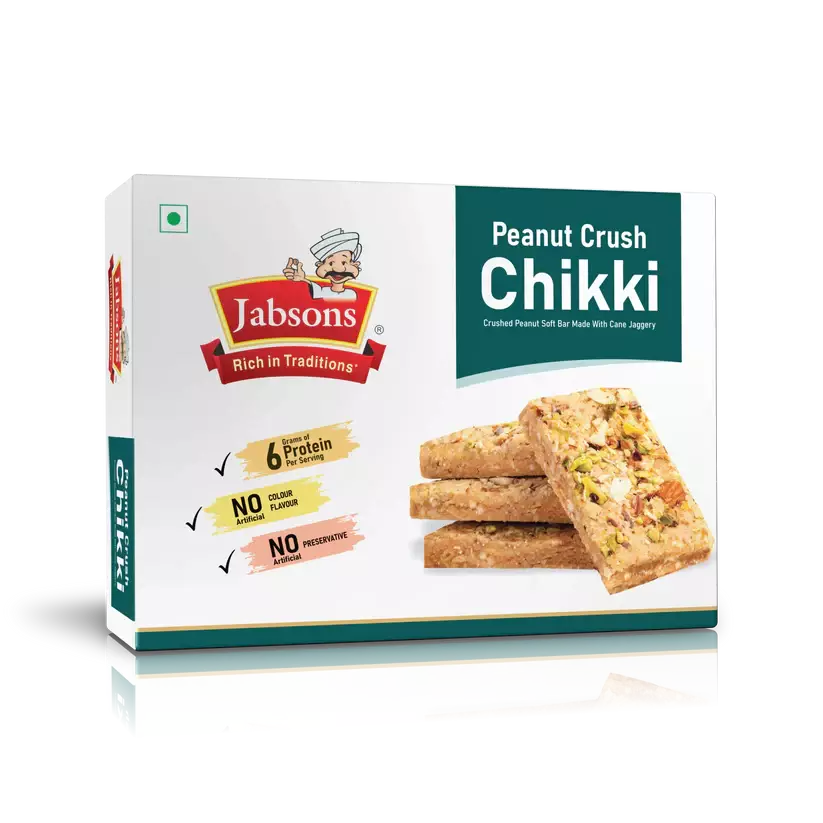 Jabsons Peanut Crush Chikki